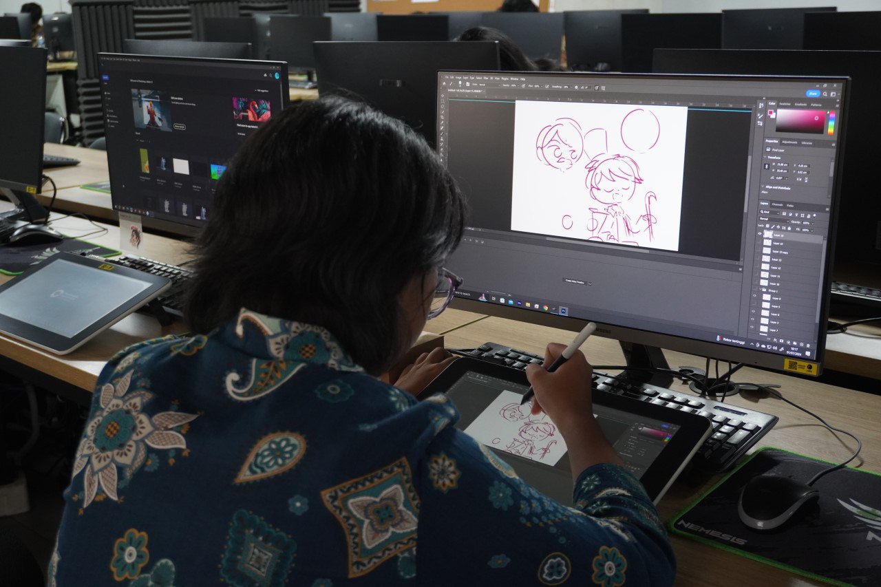 5 Days Holiday Art Project 2, Mahasiswa Digital Animation MNP Jadi ...