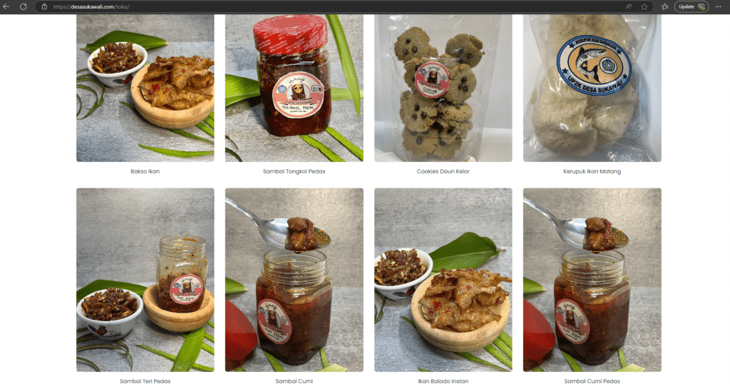 Pelatihan Optimasi Pemasaran Produk