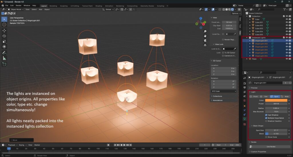 ilustrasi 3d blender