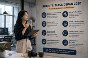 Industri yang diprediksi tumbuh hingga 2030 sebagai referensi memilih jurusan kuliah